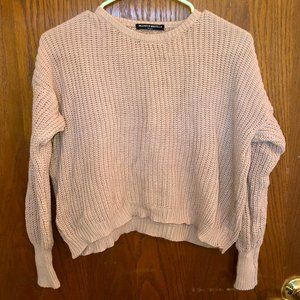 Brandy Melville Rose Pink Sweater